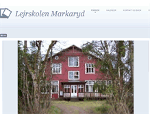 Tablet Screenshot of markaryd.dk
